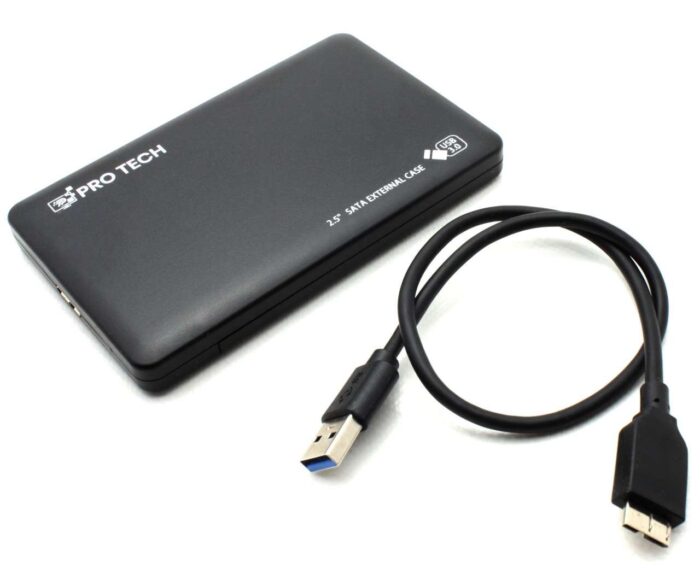 Rack extern HDD ProTech pentru HDD SSD 2.5 SATA USB 3.0 Negru - imagine 4